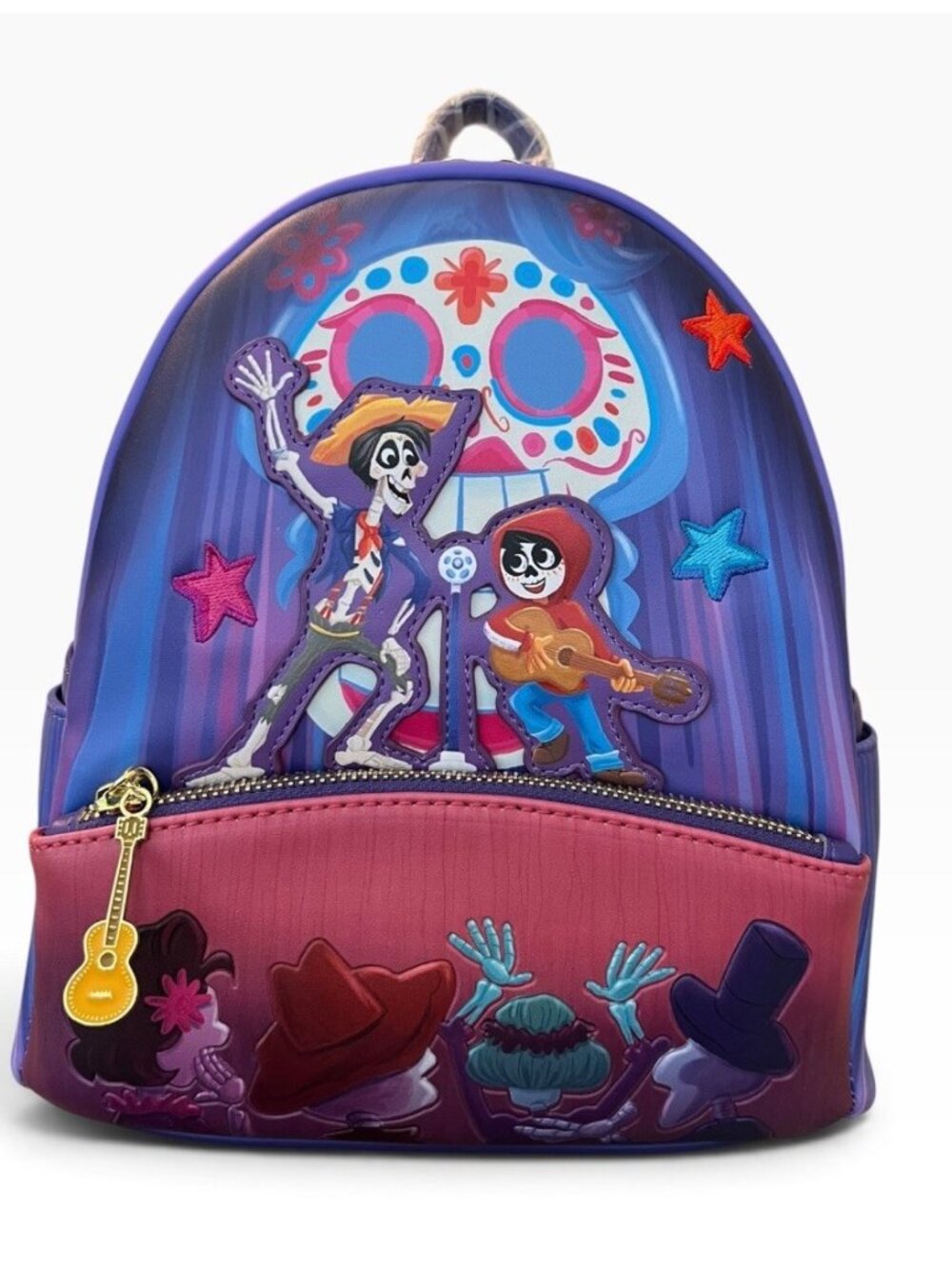 Loungefly Pixar Coco Moments Miguel and Hector Performance Mini Backpack NWT